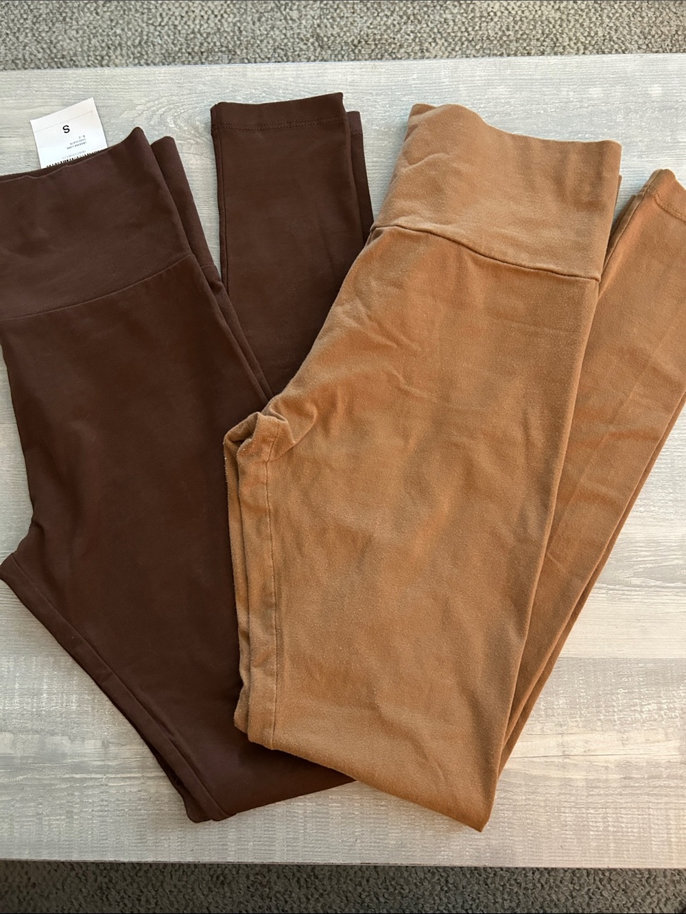 Forever 21 High-Waisted Leggings (2 Pairs), Size S